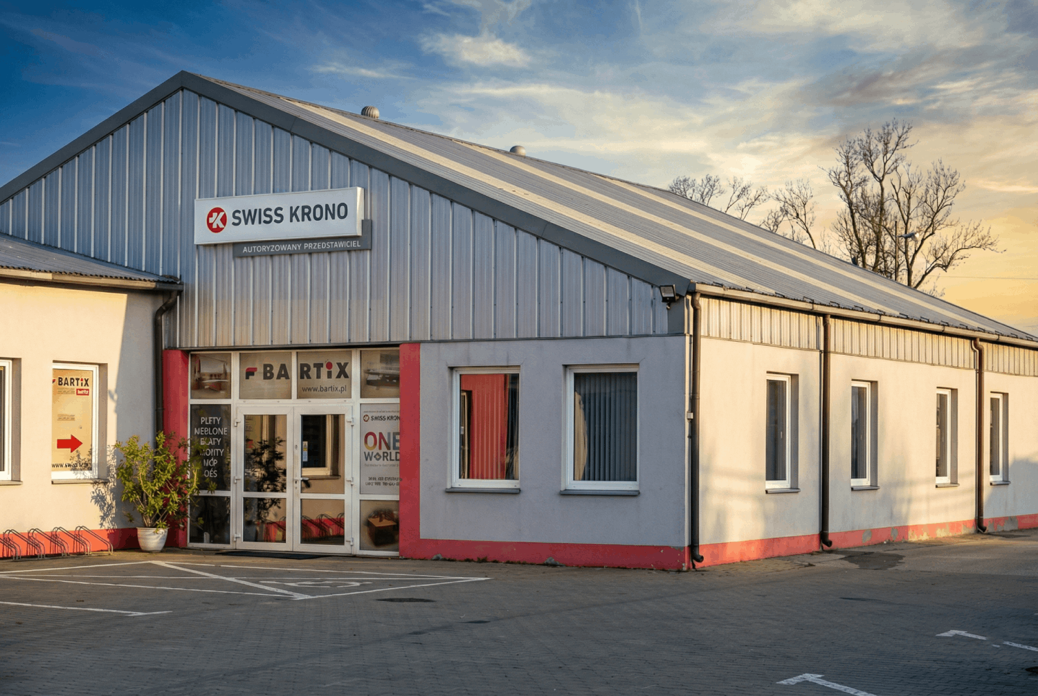 Siedziba firmy BARTiX - Autoryzowany Przedstawiciel Swiss Krono