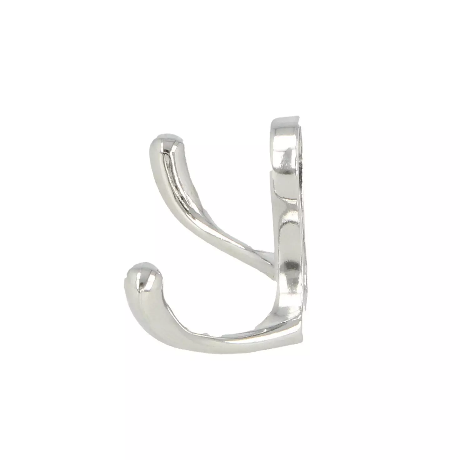 Haczyk ubraniowy podwójny chrom - 3