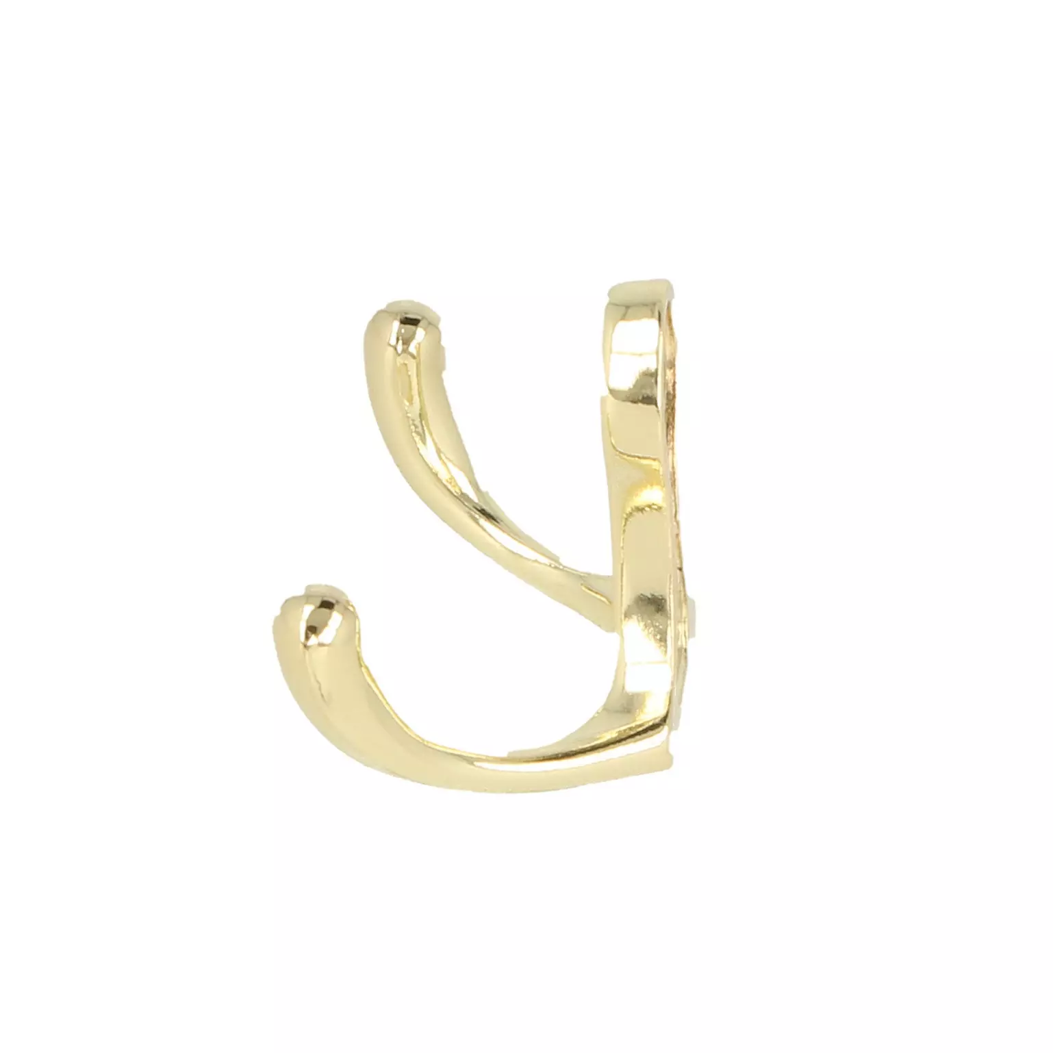 Haczyk ubraniowy podwójny kolor złoty - 3