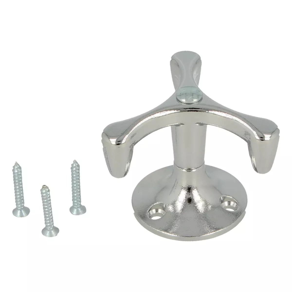 Wieszak na ubrania podwieszany obrotowy chrom - 3