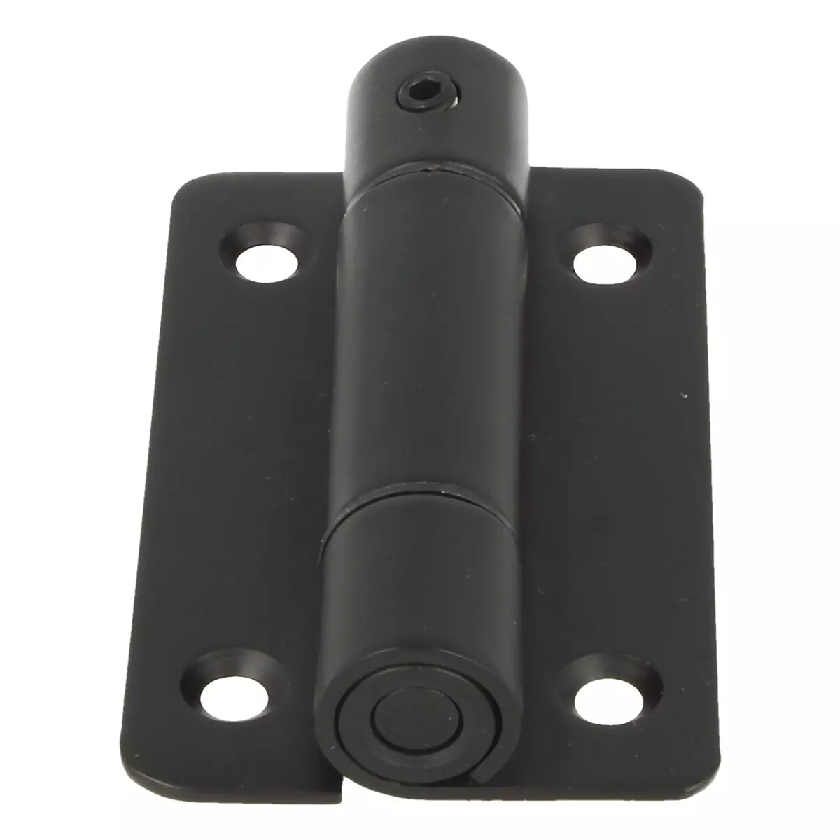 Zawias samodomykający ze sprężyną czarny - 3