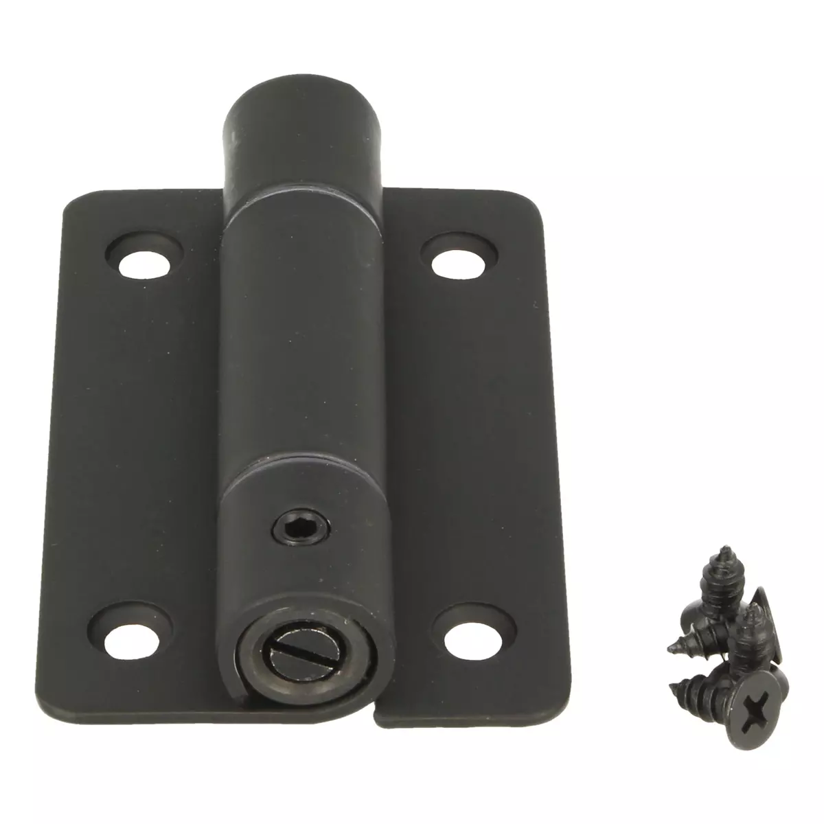 Zawias samodomykający ze sprężyną czarny - 6