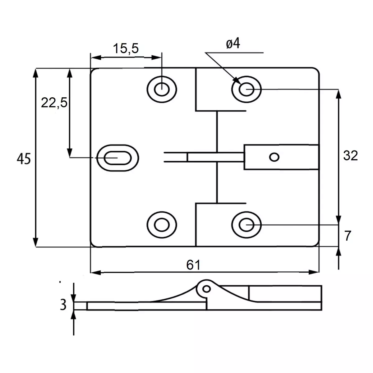 Zawias sprężynowy systemu Kreator - 6