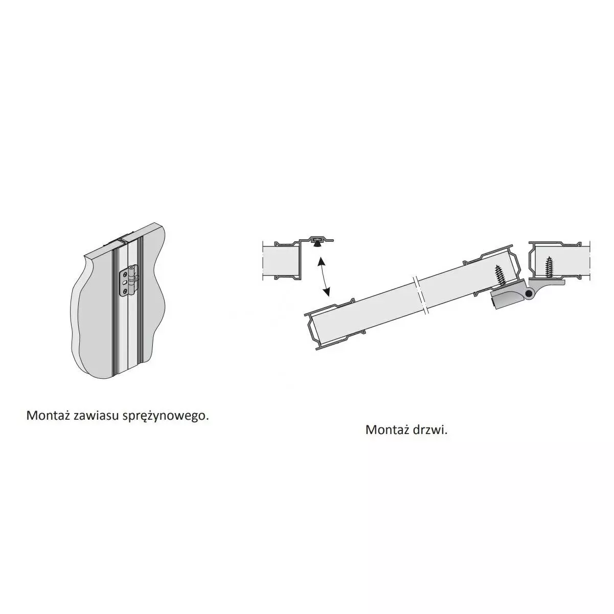 Zawias sprężynowy systemu Kreator - 7