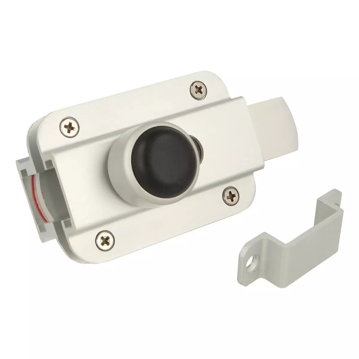 Zamek kabiny toaletowej WC Hakner 12-18mm aluminium