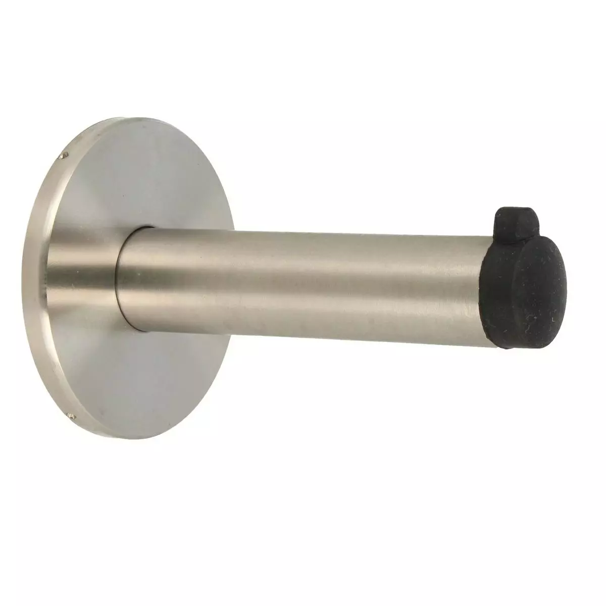 Haczyk ubraniowy kabiny toaletowej WC Hakner z odbojnikiem SS304