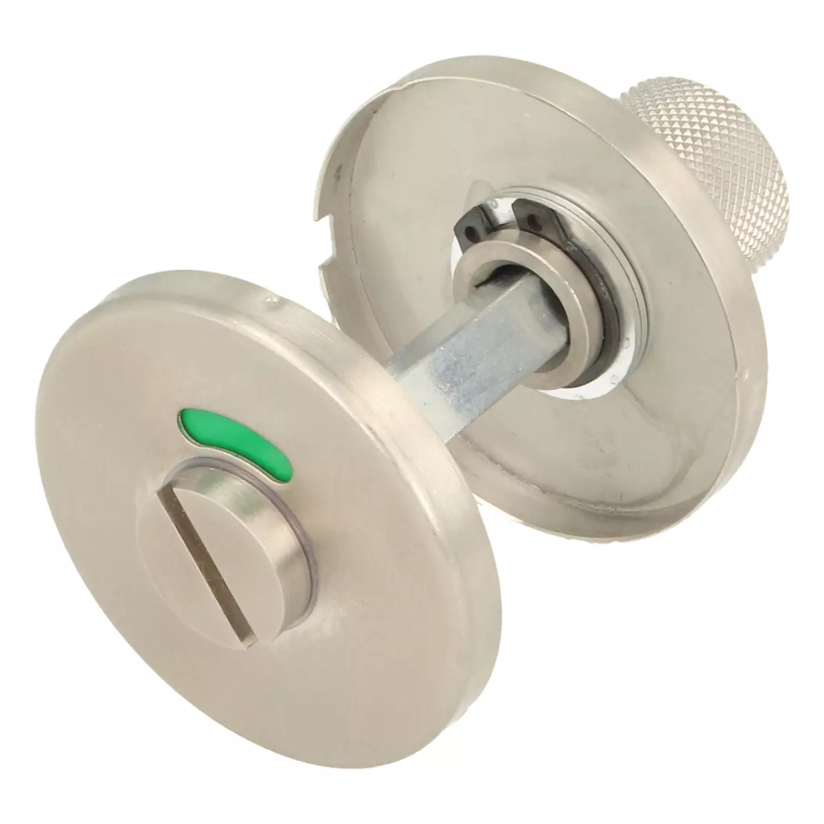 Rozeta podklamkowa Nivo z indykatorem SS-304 stal szczotkowana - 3