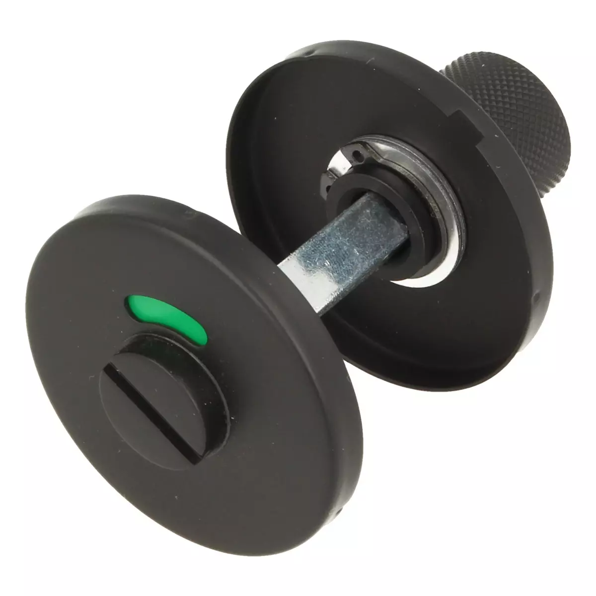 Rozeta podklamkowa Nivo z indykatorem SS-304 czarny mat - 3