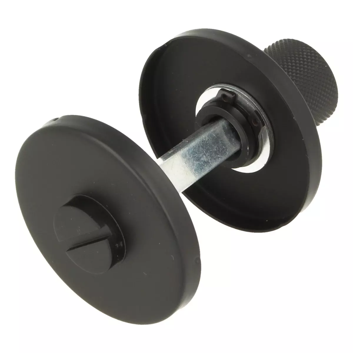 Rozeta podklamkowa Nivo bez indykatora SS-304 czarny mat - 2