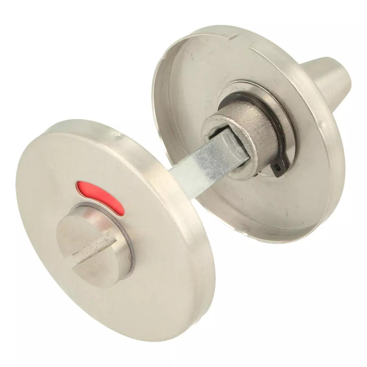 Rozeta podklamkowa Palo z indykatorem SS-304 stal szczotkowana - 3