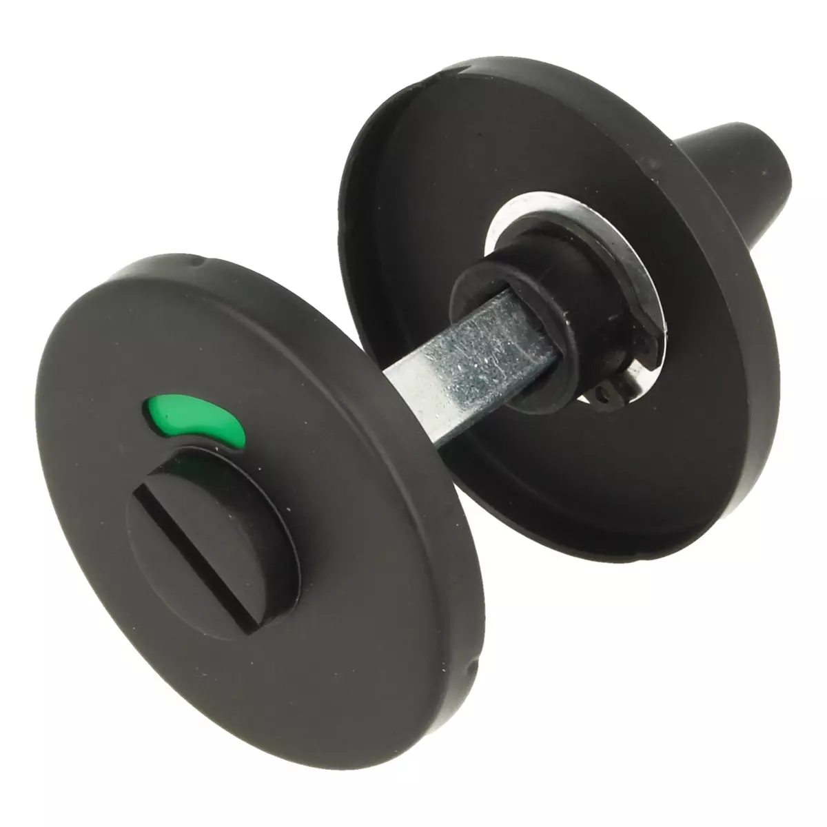 Rozeta podklamkowa Palo z indykatorem SS-304 czarny mat - 3