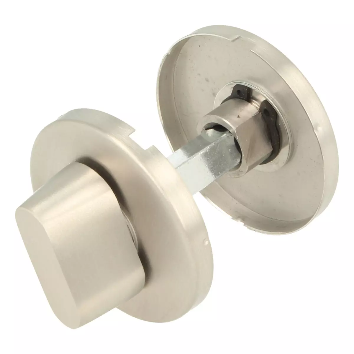 Rozeta podklamkowa kabiny toaletowej WC Palo bez indykatora SS-304 stal szczotkowana