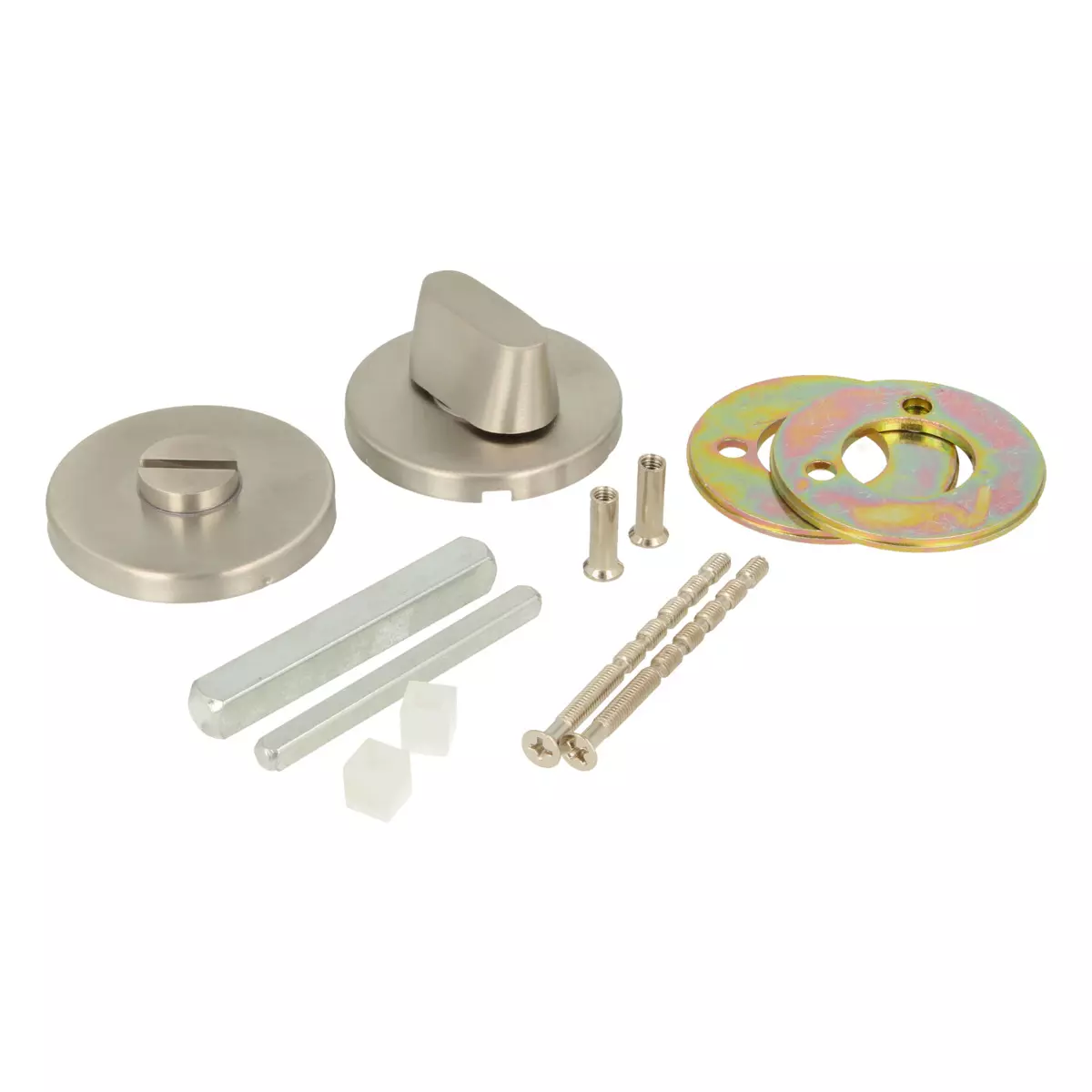 Rozeta podklamkowa Palo bez indykatora SS-304 stal szczotkowana - 3