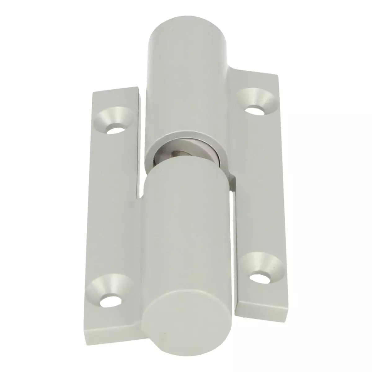 Zawias samodomykający aluminium prawy do płyty 12mm - 4