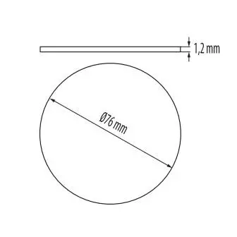 Piktogram tabliczka na drzwi toalety z otw. WC damskie - 2
