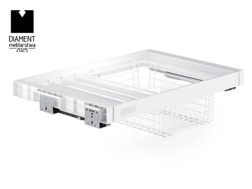 WB-663-700 P1 Wieszak na spodnie + kosz SYMPHONY