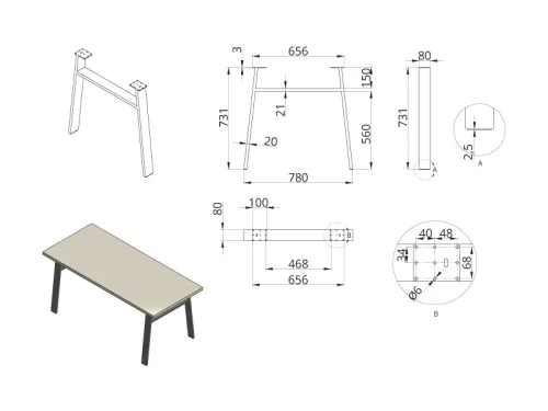 Noga DN-972A (80x20) D780xH730 P41 STELARIS