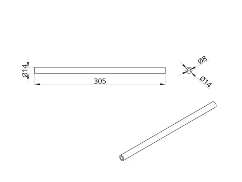 WB-698 P1 Gąbka do wieszaków uniwersalnych SYMPHONY
